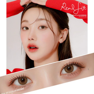 LensMe 1Day – Real Fit 3 Color Brown 日拋 30片裝 (000/100-700度門市現貨)